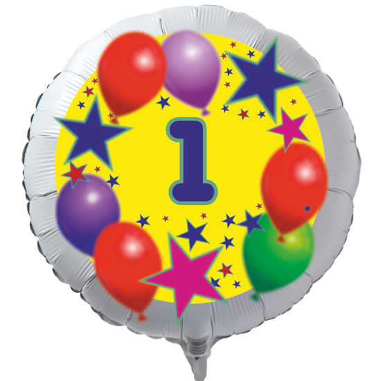 1.-Geburtstag-Luftballon-mit-Helium-Ballongas-Sterne-und-Luftballons
