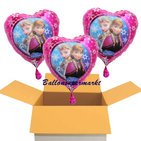 3-Helium-Luftballons-Anna-und-Elsa-die-Eisprinzessinen