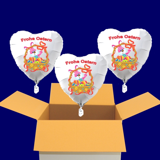3-Osterluftballons-mit-Helium-zu-Ostern-Osterhase-mit-Osterkorb-voll-mit-Ostereiern