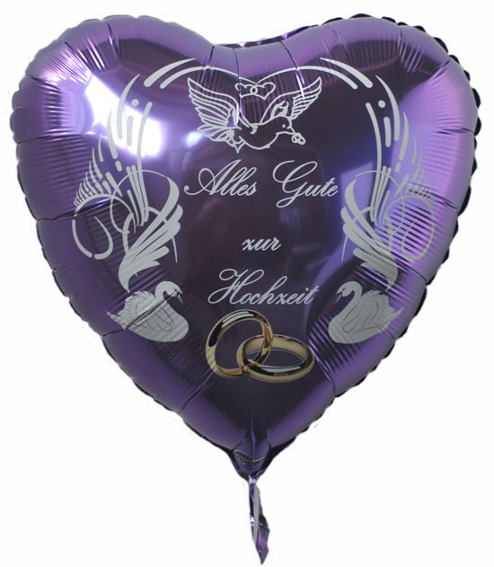 Alles-Gute-zur-Hochzeit-Herzballon-aus-Folie-in-Flieder