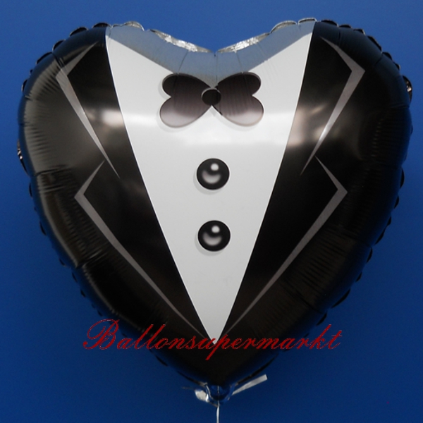 Folienballon-Braeutigam-Luftballon-Hochzeit-Hochzeitsdekoration-Geschenk-Ballon