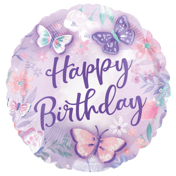 Folienballon-Geburtstag-Birthday-Girl-Luftballon-Geschenk-Kindergeburtstag