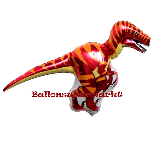 Folienballon-Dinosaurier-Shape-Velociraptor-Luftballon-Geschenk-Geburtstag