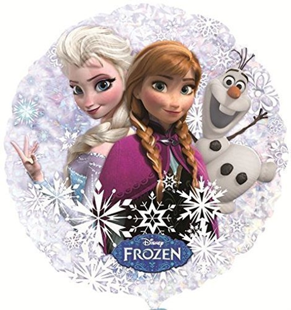 Folienballon-Frozen-Eiskoenigin-Olaf-Anna-Elsa-Prinzessin-Disney-holografisch