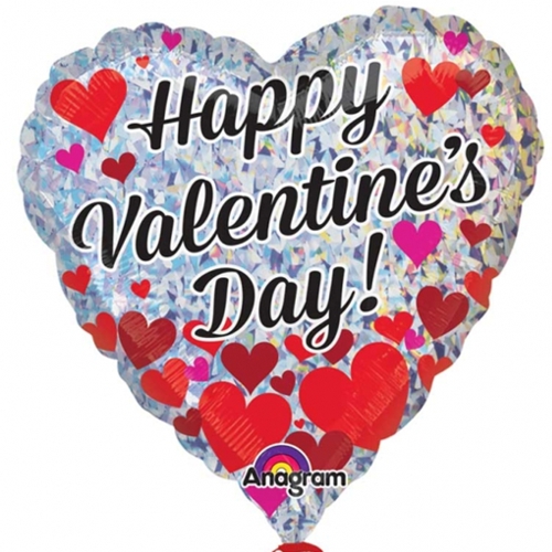 Folienballon-Herz-Happy-Valentines-Day-holografisch-kleine-Herzen-Luftballon-Geschenk-Valentinstag