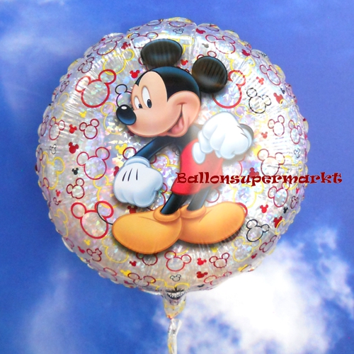 Folienballon-Mickey-Maus-holografischer-Luftballon-Geschenk-Geburtstag