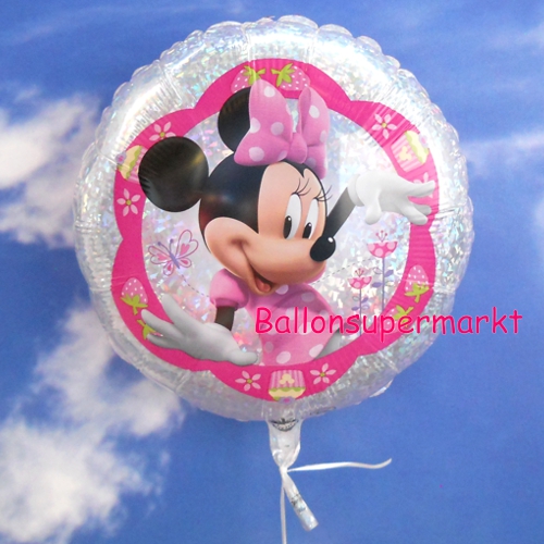 Folienballon-Minni-Maus-holografischer-Luftballon-Geschenk-Geburtstag