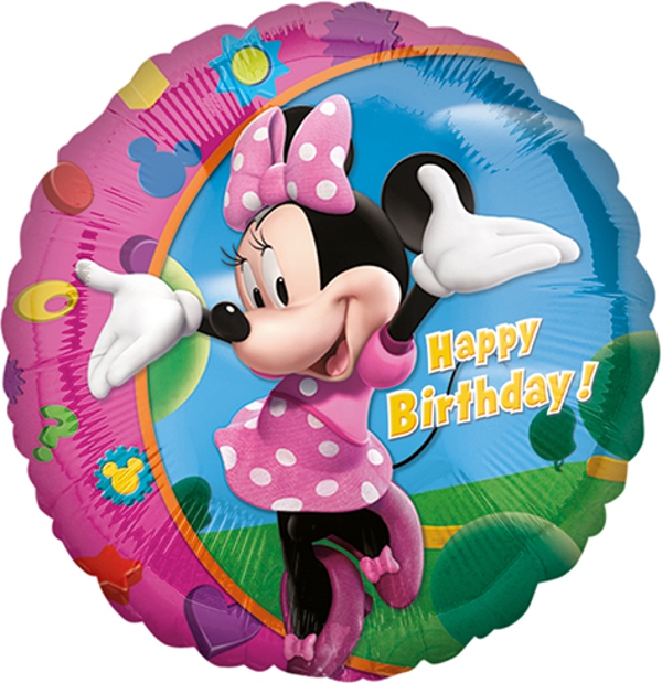 Folienballon-Minnie-Maus-Happy-Birthday-Kindergeburtstag-Disney-Ballon