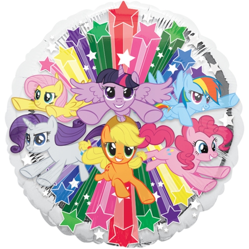 Folienballon-My-Little-Pony-Gruppe-Luftballon-Partydekoration-Geschenk-Geburtstag