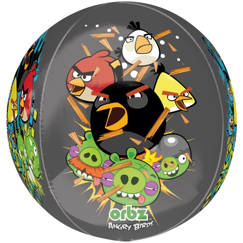 Folienballon-Orbz-Angry-Birds-Luftballon-Partydekoration-Geschenk-Seitenansicht