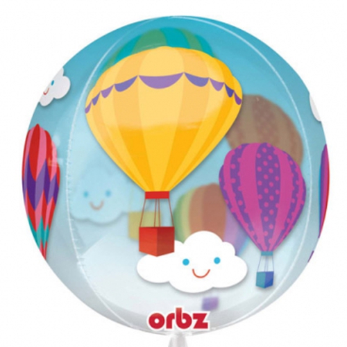 Folienballon-Orbz-Heissluftballons-Luftballon-Dekoration-Kugel-Geschenk-Geburtstag
