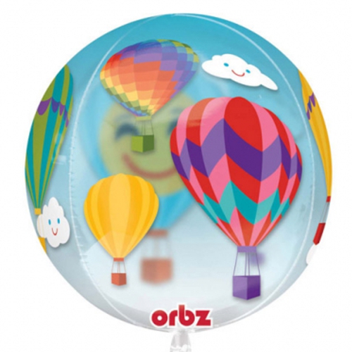 Folienballon-Orbz-Heissluftballons-Luftballon-Dekoration-Kugel-Geschenk