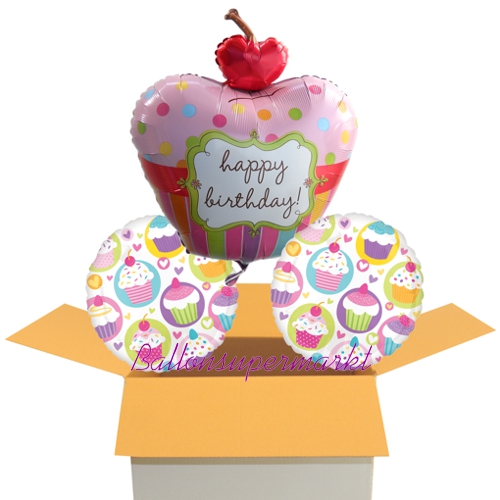 Folienballons-im-Karton-Happy-Birthday-Cupcake-Party-zum-Geburtstag-3er-Karton-Candy-Bar