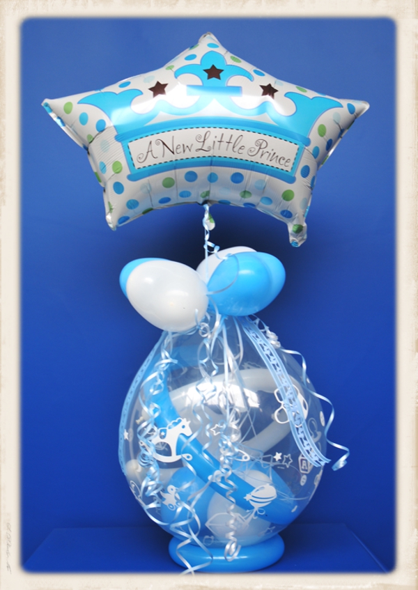 Geburt-Taufe-Baby-Party-Geschenkballon-A-New-Little-Prince