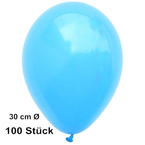 Luftballons-Hummelblau, 28-30 cm, preiswert und günstig