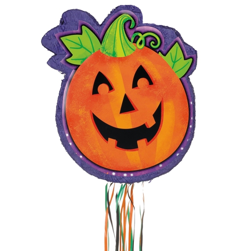 Halloween-Dekoration-Pull-Pinata-Kuerbis-Raumdeko-Halloweenparty