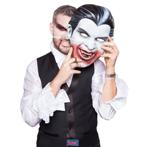 Halloween-XXL-Maske-Vampir-Party-Accessoire-Kostuemierung-Verkleidung-Graf-Dracula