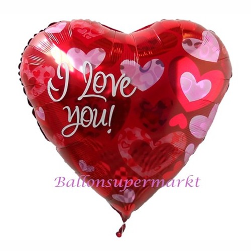 Herzluftballon-I-Love-You-Rote-Herzen