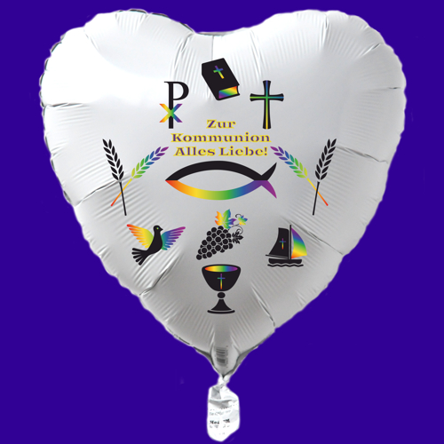 Herzluftballon-in-Weiss-zur-Kommunion-Alles-Liebe-religioese-Symbole-mit-Ballongas