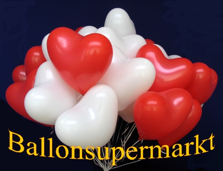 Herzluftballons-vom-Ballonsupermarkt-Rot-Weiss-mit-Helium-Ballongas