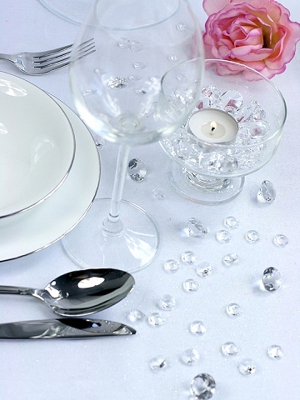 Konfetti-Diamanten-kristallklar-Tischdekoration-Dekoration-Hochzeit-Streudekoration-Geburtstag-Party-3