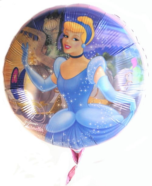 Cinderella-Princess-Disney-Luftballon-aus-Folie
