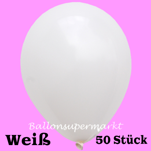 Luftballon-in-Weiss-40 cm-x-36-cm