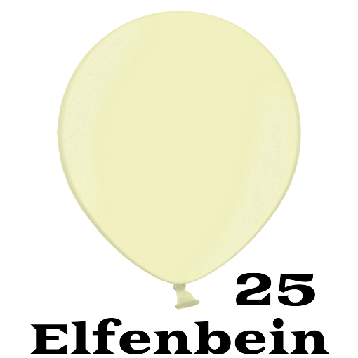 Luftballons-8-12-cm-Perlmuttfarben-Elfenbein-25-Stueck