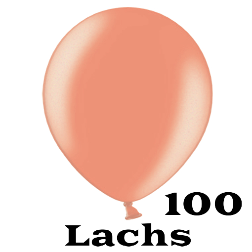 Luftballons-8-12-cm-Perlmuttfarben-Lachs-100-Stueck