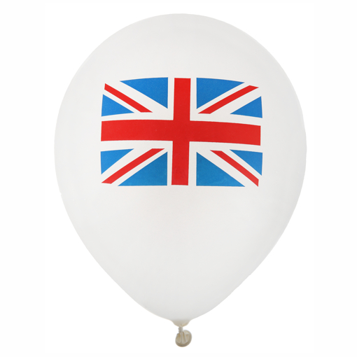Luftballons-England-Flagge-Party-Dekoration