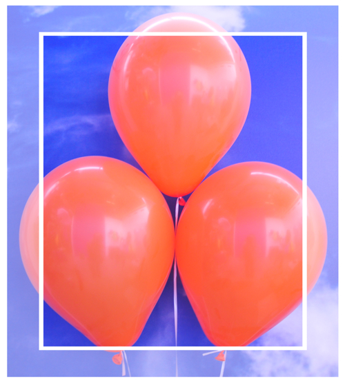 Luftballons-Orange, 28-30 cm, preiswert und günstig