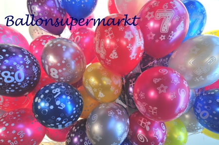 Luftballons-mit-Zahlen-Zahlenballons-27,5-cm-Ballonsupermarkt