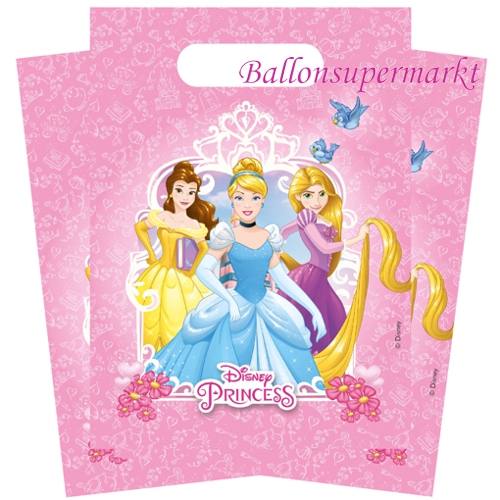Party-Tueten-Disney-Princess-Partydekoration-Kindergeburtstag-Prinzessinnen-Cinderella-Papunzel-Belle