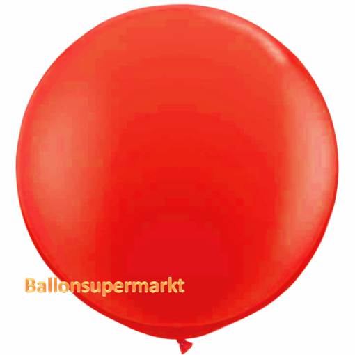 Riesen-Luftballon-Pastell-Rot-100-cm