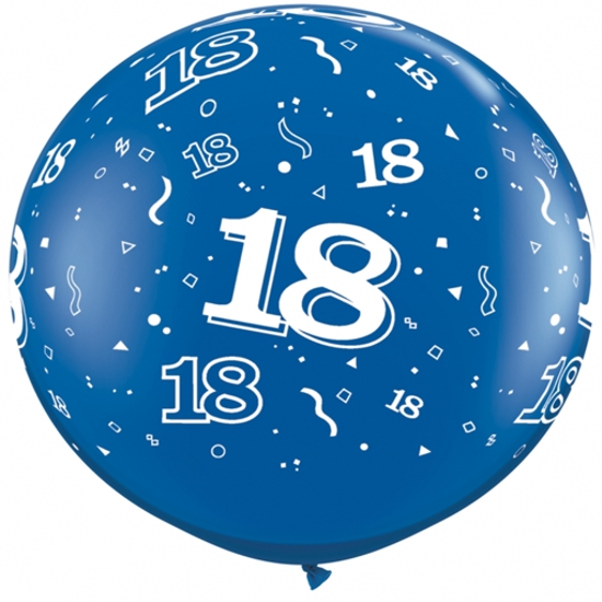 Riesenballon-Geburtstagszahl-18-blau
