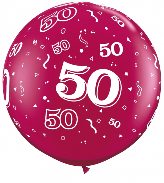 Riesenballon-Geburtstagszahl-50-pink