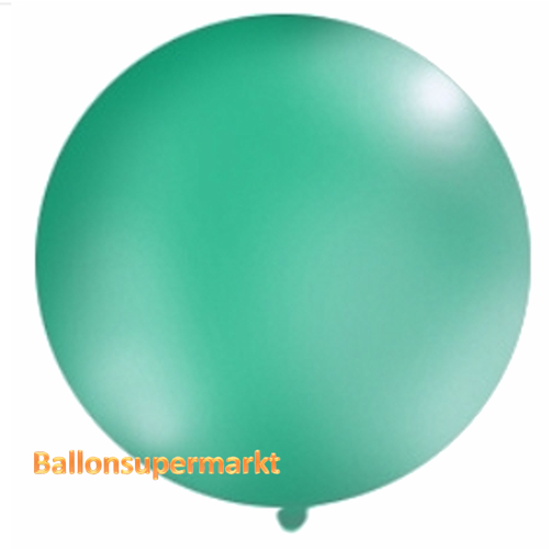 Riesen-Luftballon-Pastell-Grün-100-cm