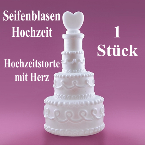 Seifenblasen-Hochzeit-Hochzeitstorte-mit-Herz-1-Stueck