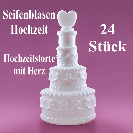 Seifenblasen-Hochzeit-Hochzeitstorte-mit-Herz-24-Stueck