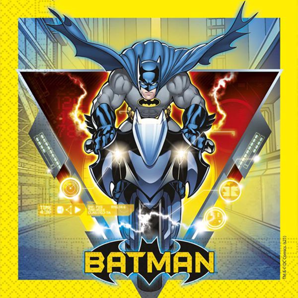 Servietten-Batman-Dekoration-Kindergeburtstag-Joker-Batman-DC-Comics