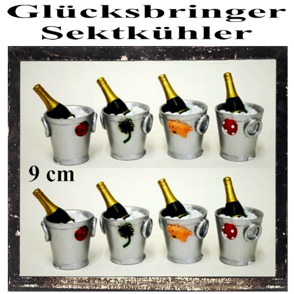 Tischdekoration-Silvester-Gluecksbringer-Champagnerkuehler