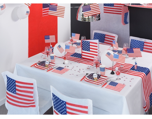 Tischlaeufer-USA-Deko-Mottoparty-Amerika-International-Tischdekoration-Stars-and-Stripes