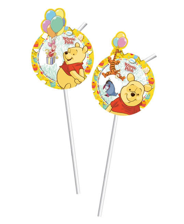 Trinkhalme-Winnie-the-Pooh-Tigger-I-Aah-Ferkel-Pu-Puh-Kindergeburtstag-Disney