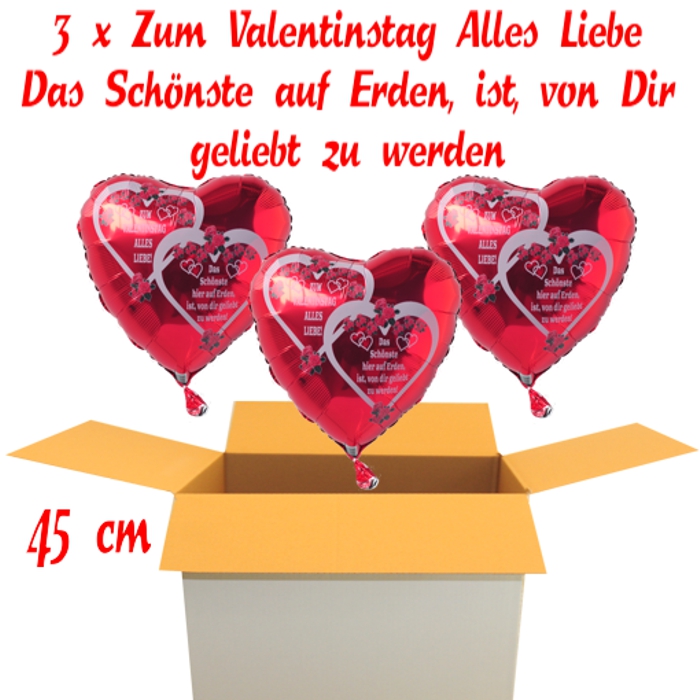 Valentinsgruesse-im-Karton-3-Herzballons-aus-Folie-mit-Helium-Zum-Valentinstag-Alles-Liebe