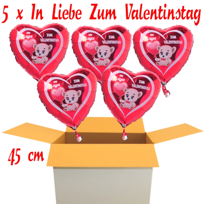 Valentinsgruesse-im-Karton-5-Herzballons-aus-Folie-mit-Helium-In-Liebe-zum-Valentinstag