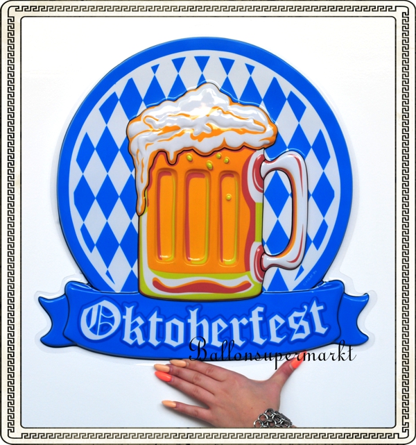 Oktoberfest Dekoration Bierkrug