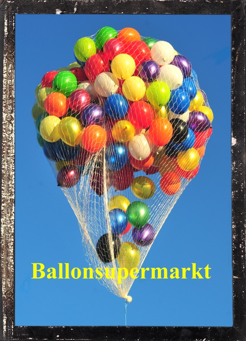 Ballonnetz für Luftballons
