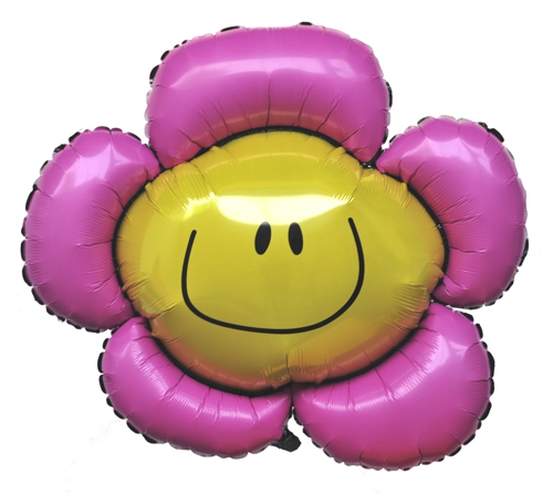 Große Sonne - Smiley, Luftballon aus Folie