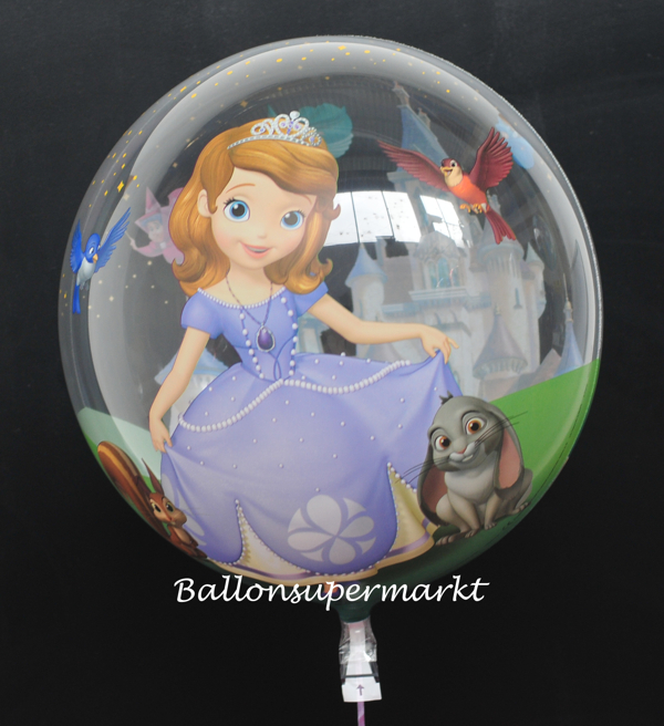 Bubble Luftballon mit Helium: Sofia die Erste, Sofia The First
