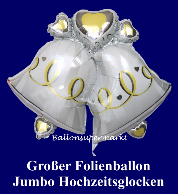 Hochzeitsglocken Luftballon
